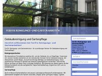 FeriFix Reinigungs- und Gartenarbeiten    Feridun Özdemir website screenshot
