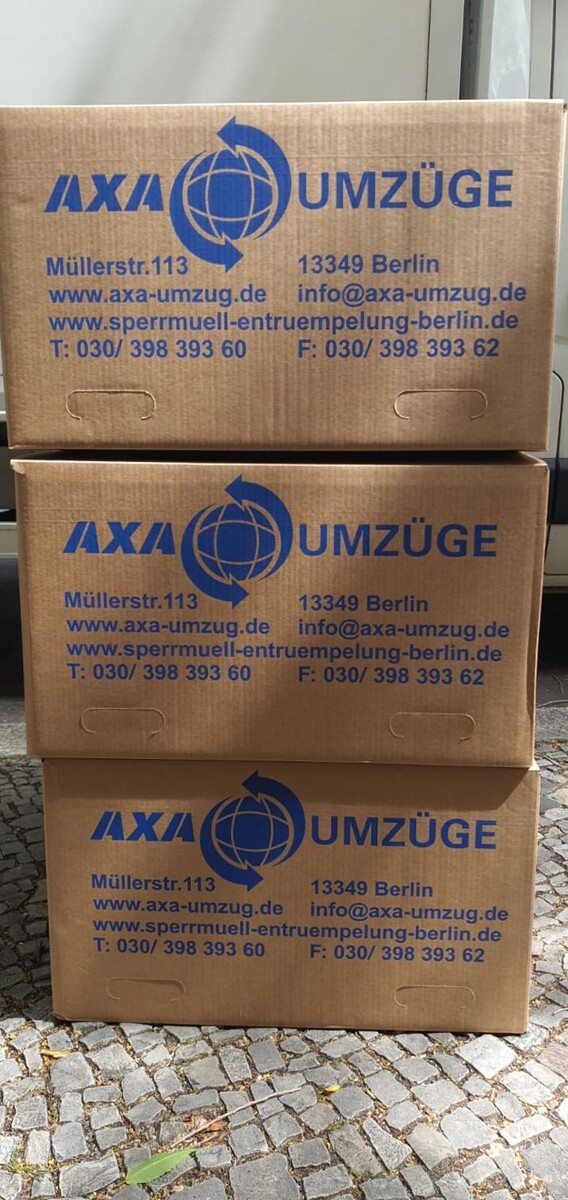 Bilder AXA Umzug Berlin