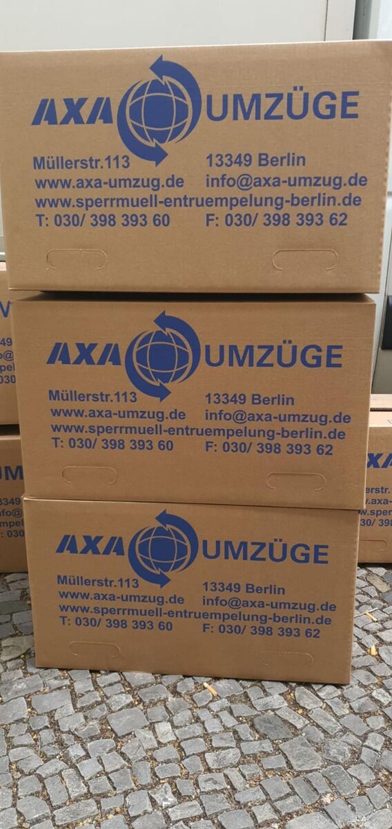 Bilder AXA Umzug Berlin