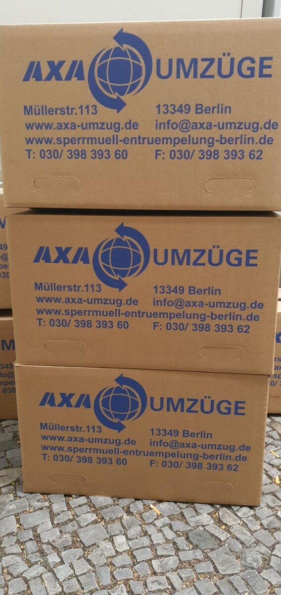 Bilder AXA Umzug Berlin
