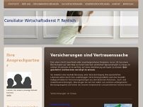 CONSILIATOR Wirtschaftsdienst P. Rentsch website screenshot