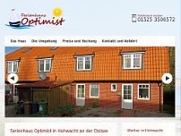 Screenshot for ferienhaus-optimist.de