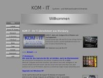 KOM-IT website screenshot