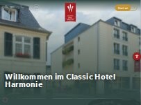 Website Screenshot Classic Hotel Harmonie