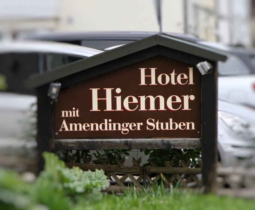Bilder Hotel Hiemer mit Amendinger Stuben