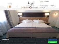 Website Screenshot Hotel Goldener Hirsch