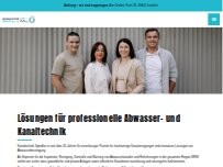 Website Screenshot AAD Kanaltechnik Spindler Gmbh & Co. KG