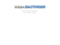 WESA BAU GmbH website screenshot