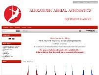 Alexander Aerial Acrobatics website screenshot