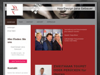 HaarDesign Jana Gebauer website screenshot