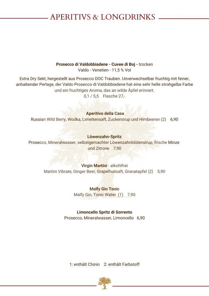 Bilder Ristorante Olivo d'Oro