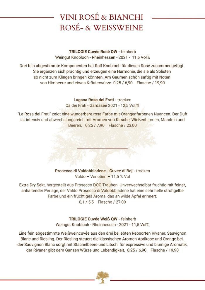 Bilder Ristorante Olivo d'Oro