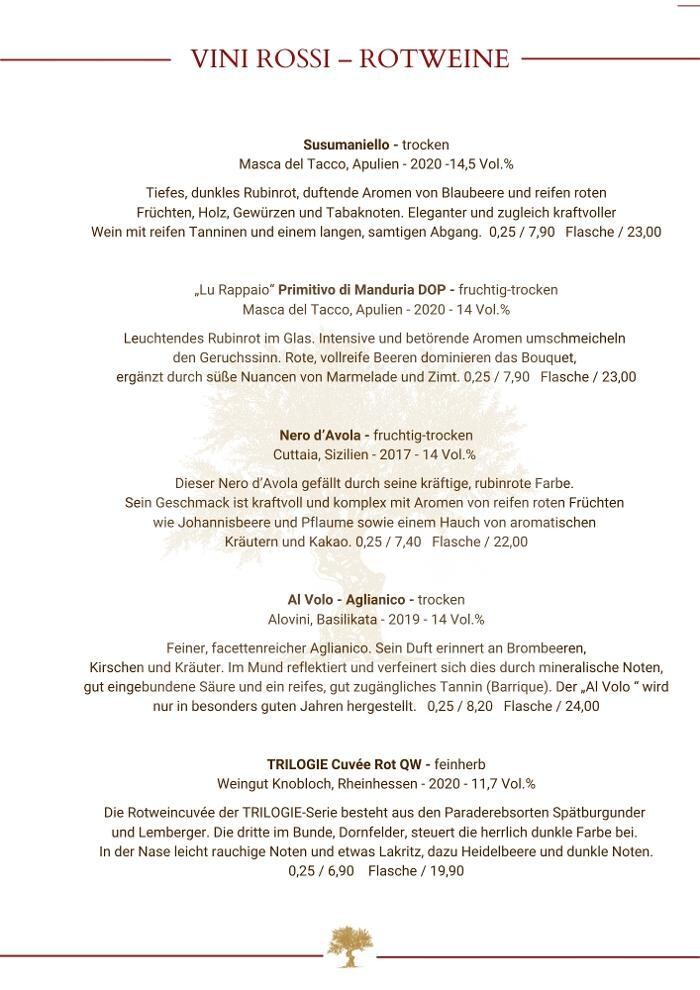 Bilder Ristorante Olivo d'Oro