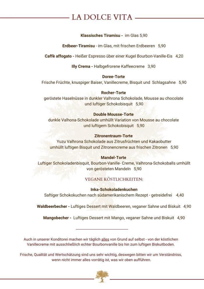 Bilder Ristorante Olivo d'Oro