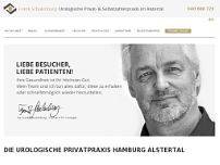 Urologische Privatpraxis Alstertal website screenshot