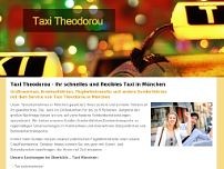 Taxi Theodorou website screenshot