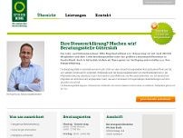 Screenshot for www.steuerring.de