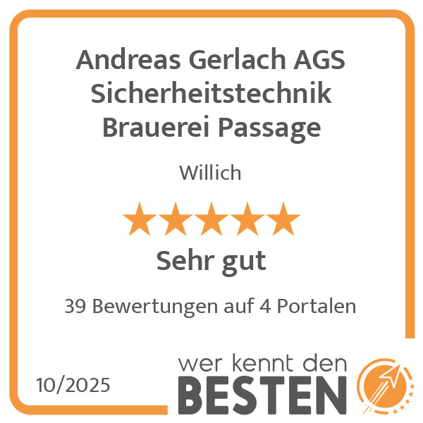 Bilder Andreas Gerlach AGS Sicherheitstechnik Brauerei Passage