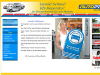 Gerold Schnell website screenshot