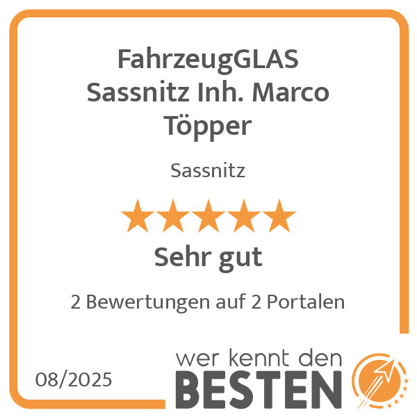 Bilder FahrzeugGLAS Sassnitz Inh. Marco Töpper