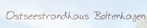 Ferienhäuser Boltenhagen Logo