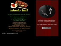 Asiawok-Sushi website screenshot
