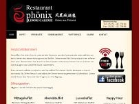 China Restaurant Phönix website screenshot