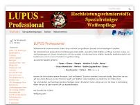 Lupus Professional website screenshot