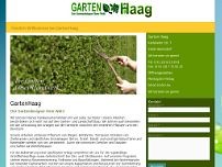 Garten Haag website screenshot