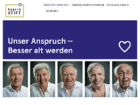 Seniorenwohnzentrum am Röthelheimpark website screenshot