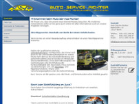 Auto Service Richter website screenshot