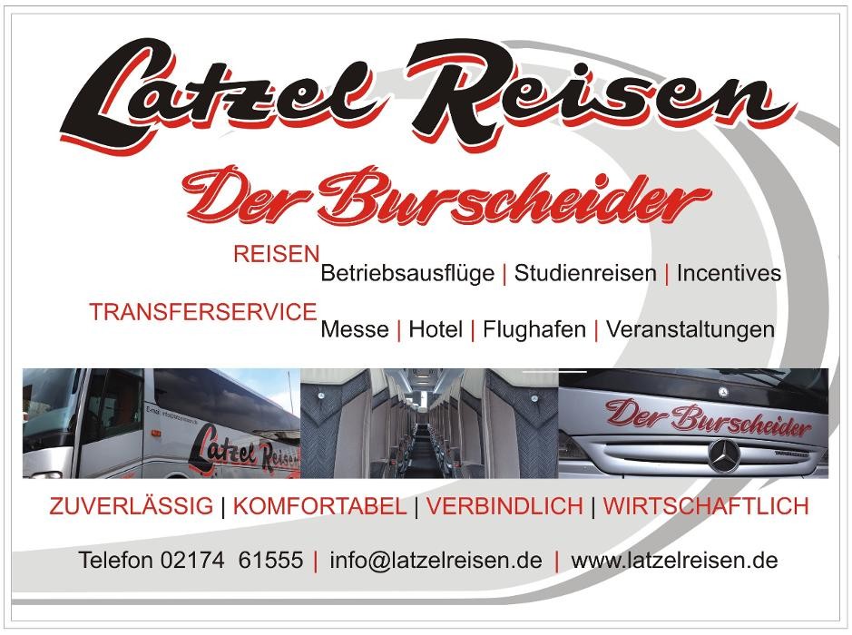 Latzel Reisen - Der Burscheider e.K. Logo