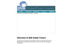 JNB Global Trans GmbH website screenshot