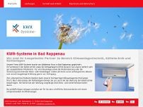 KWR-Systeme website screenshot