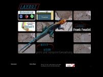 Layout Frank Feustel website screenshot