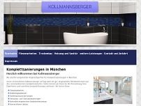 Kollmannsberger website screenshot