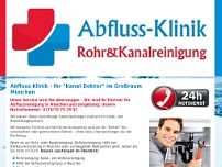 Abfluss-Klinik website screenshot