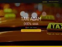 Taxi Adam Bektas       website screenshot