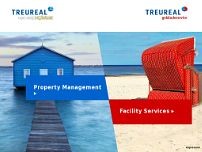 TREUREAL GmbH website screenshot