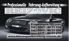 PROFESSIONELLE FAHRZEUGAUFBEREITUNG REIZOVIC Logo