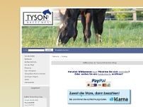Tysons Breeches Inh. Beate Paulsen Reitsportzubehör website screenshot