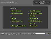 Taxi & Omnibus Kurt Berg GmbH website screenshot