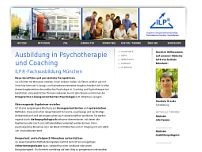 ILP Fachausbildung  Inh. Gundula Brooks website screenshot