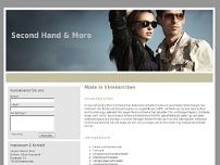 Second Hand & More website screenshot