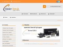 esmoker-store.de handels Gbr website screenshot