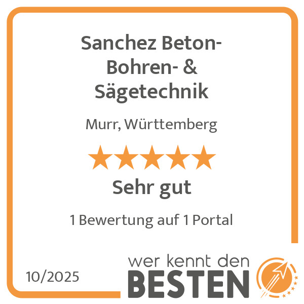 Bilder Sanchez Beton-Bohren- & Sägetechnik