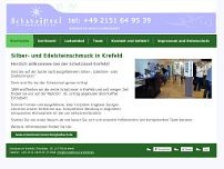 Schatzinsel Krefeld website screenshot