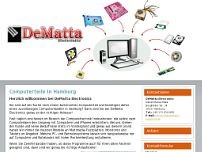 DeMatta Electronics website screenshot