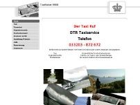 DTR Taxiservice website screenshot