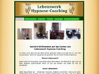 Lebenswerk Hypnose-Coaching website screenshot